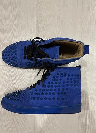 Замшеві кеди з шипами 37 р