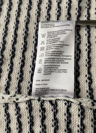 Bogner, свитер, норвежский трикотаж, zip7 фото
