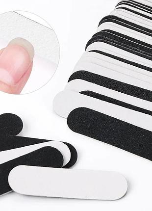 Набір 10шт міні пилочок пилка для нігтів пилочки манікюр