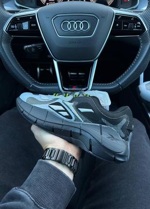 🔥мужские кроссовки reebok zig kinetica &lt;unk&gt; grey black2 фото