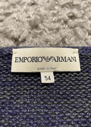 Светр чоловічий "made in italy" оригінал кофта від emporio armani2 фото