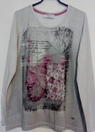 Трикотажна блуза, лонгслив, lisa campione1 фото