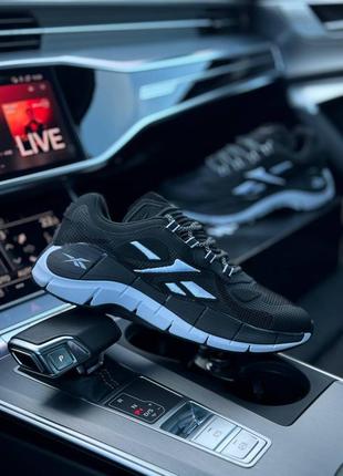 🔥мужские кроссовки reebok zig kinetica &lt;unk&gt; black white