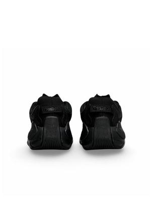 Мужские кроссовки черные в стиле reebok zig kinetica &lt;unk&gt; all black8 фото