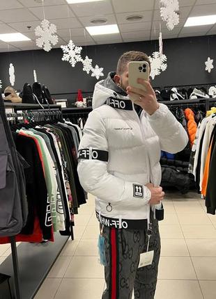 Зимняя куртка в стиле off white