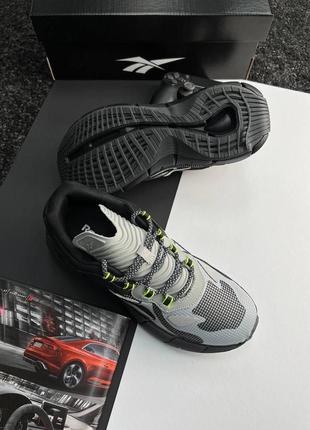 Мужские кроссовки reebok zig kinetica &lt;unk&gt; grey black4 фото