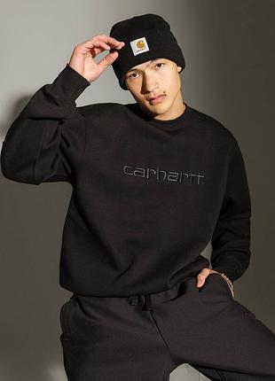 Carhartt свитшот | вышивка | флис | четыре цвета| s m l xl | ск8 sk8 ю2k, y2k