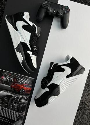 Чоловічі кросівки nike air jordan x travis scott “cut the check” black white5 фото