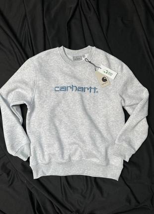 Carhartt свитшот | вышивка | флис | четыре цвета| s m l xl | ск8 sk8 ю2k, y2k4 фото