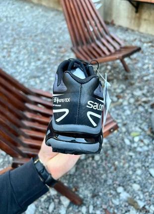 Кросівки salomon xt-6 gore-tex black lunar rock5 фото