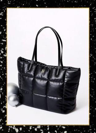 Сумка quilted tote виктория сикрет