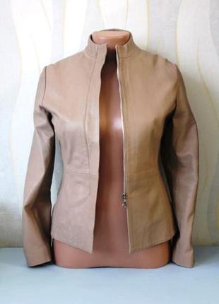 Натуральна курточка шкіряна куртка-піджак від affiniti
