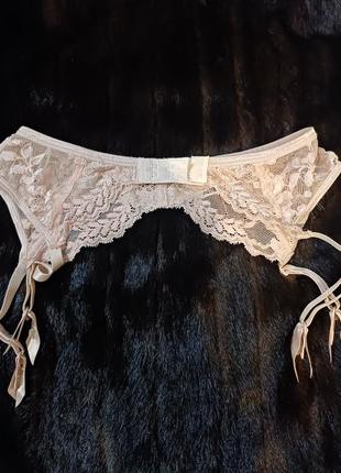 Шикарний романтичний мереживний сексуальний пояс для панчіх, підв'язки