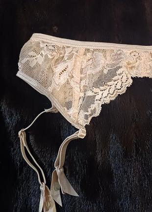 Шикарний романтичний мереживний сексуальний пояс для панчіх, підв'язки