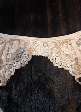 Шикарний романтичний мереживний сексуальний пояс для панчіх, підв'язки