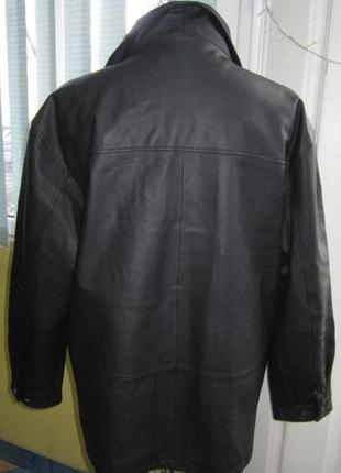 Xl качественная  оригинальная кожаная куртка tcm (3243)4 фото