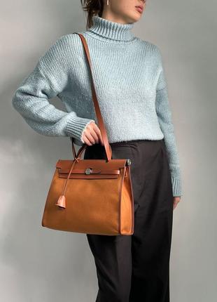 Сумка в стиле hermes в наличии3 фото