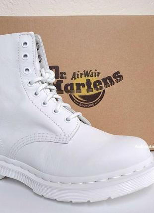 Черевики dr. martens 1460 mono smooth white leather 14357100 white