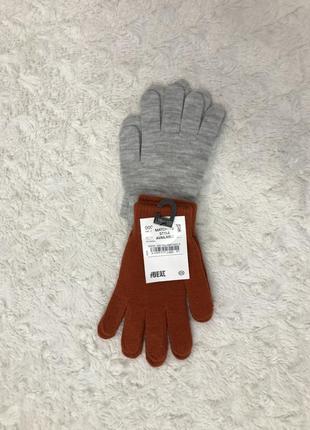 Вʼязані рукавички набір c&a one size2 фото