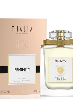 Жіноча парфумована вода feminity thalia, 100 мл