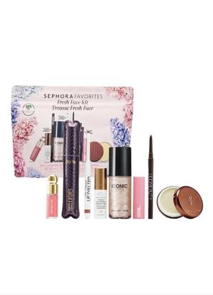 Новинка! лімітований набір sephora favorites fresh face makeup kit2 фото