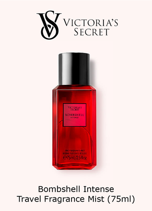Люкс серия парфюмированный спрей для тела victoria's secret мист bombshell intense 75 мл