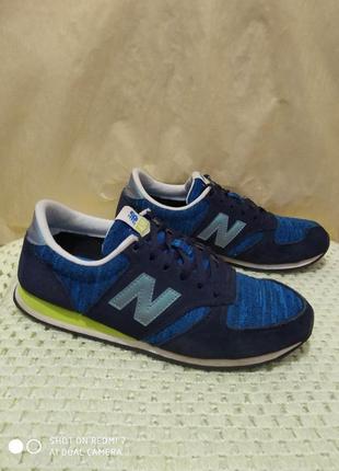 Кожаные кроссовки new balance 4202 фото