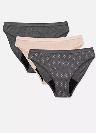 Бавовняні трусики для критичних днів, міні-брифи