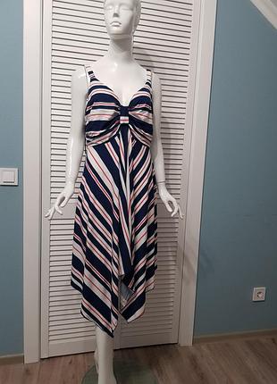 Легкая трикотажная блуза туника батал ulla popken