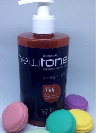 Тонуюча маска для волосся 7/44 (русявий мідний інтенсивний) estel haute couture newtone