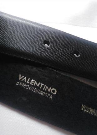 V valentino spa, большой размер, кожа, мужской брючный ремень2 фото
