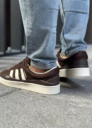 Кросівки adidas campus bad bunny brown5 фото