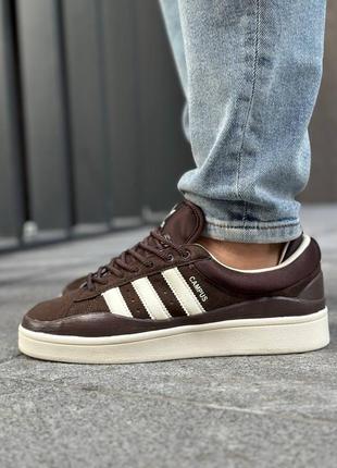 Кросівки adidas campus bad bunny brown1 фото