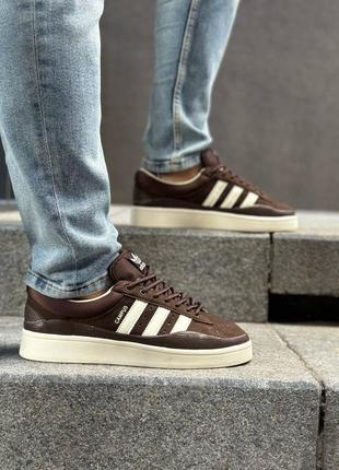 Кросівки adidas campus bad bunny brown2 фото