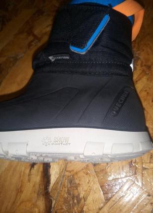 Ботинки ботинки не промокаемые полу сапоги decathlon quechua snow contact waterproof8 фото