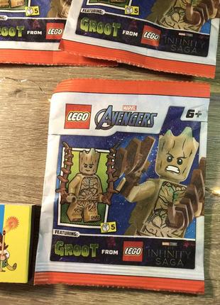 Lego marvel. фигурка groot🌱