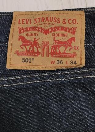 Джинси levis 501 36/34 mexico usa2 фото