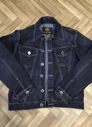 Джинсовка джинсовая куртка винтажная джинс трендовая стильная zara h&m primark