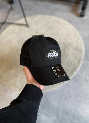 Nike club graphics cap оригінал нова чоловіча кепка бейсболка чорна нейлонова2 фото