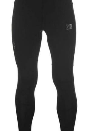 Чоловічі лосини тайтси легінси karrimor x lite running black