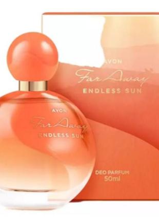 Жіноча парфумна вода avon far away endless sun, 50 мл (ейвон фар евей ендлес сан)