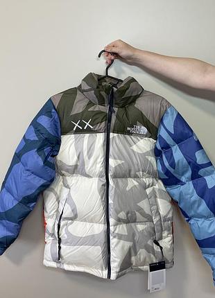 Куртка the north face x kaws retro 1996 nuptse