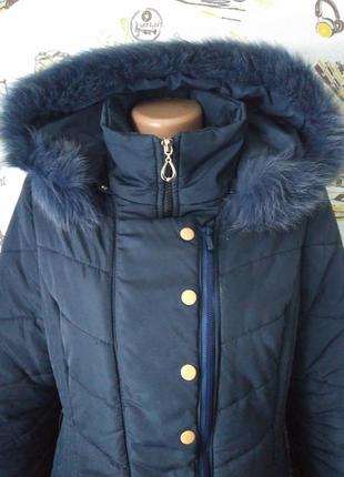 Зимний пуховик куртка женская3 фото