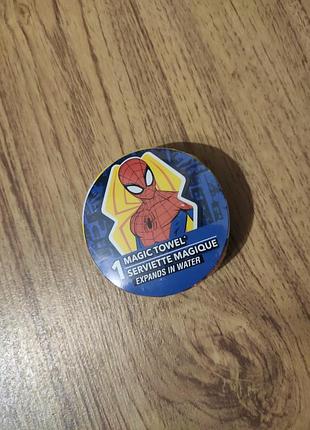 Дитячий рушник для хлопчика людина павук спайдермен disney