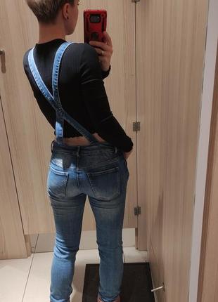 Комбинезон джинсовый, брюки, полукомбинезон4 фото