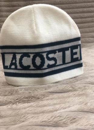 Винтажная шапка lacoste3 фото