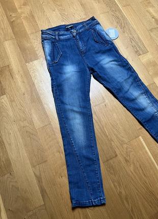 Джинсы штаны на мальчика итальялия 10 лет 140 см1 фото