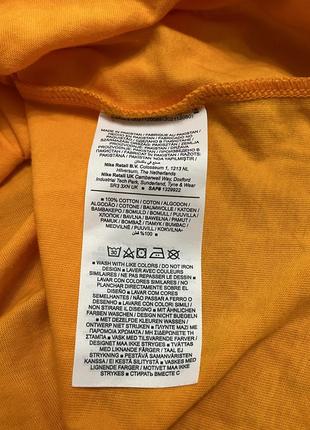 Футболка nike tee mens short netherlands (оригінал)8 фото