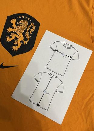 Футболка nike tee mens short netherlands (оригінал)3 фото