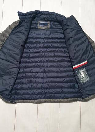 Оригинальный мужской  микро пуховик tommy hilfiger down ...9 фото